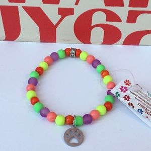 Chavez for Charity Dog Charm Bracelet, NWT